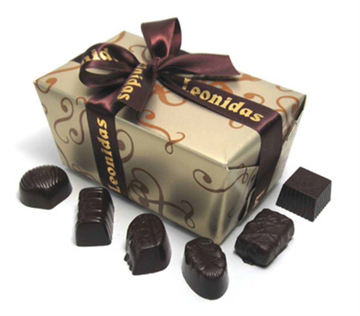 Ballotin 1 Kg, allégé en sucre - Maître chocolatier LEONIDAS CHOCO