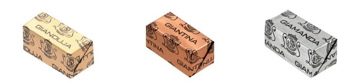 Les 3 G's - Giantina, Gianduja et Giamanda de Leonidas