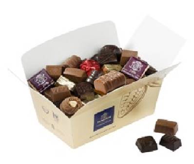 ASSORTIMENT CHOCOLATS AU LAIT & NOIR - SANS BLANC 250 gr. net