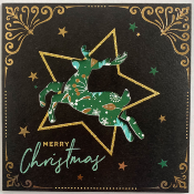 Carte de voeux - Noël noir