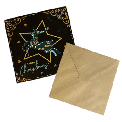 Carte de voeux - Noël noir